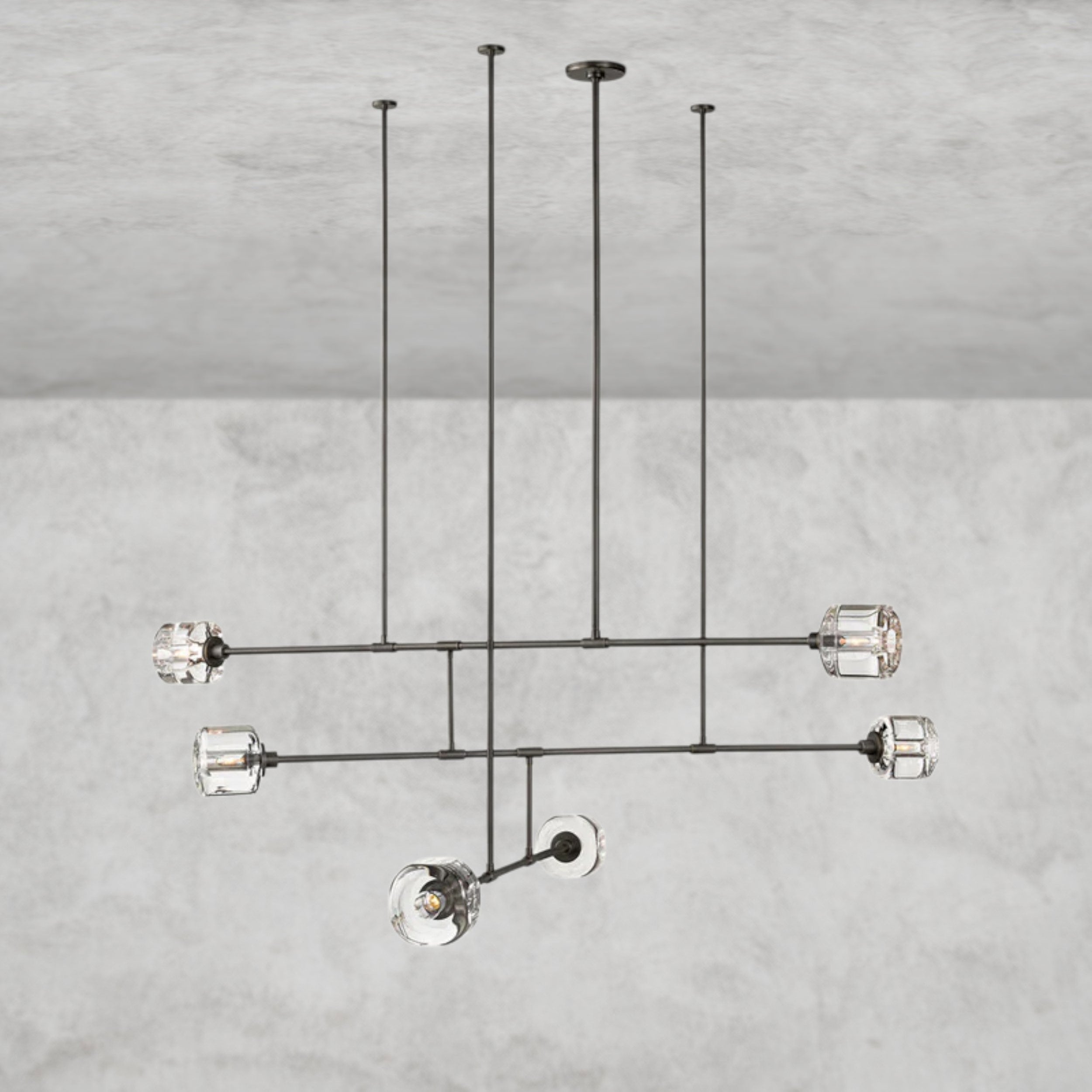 Demaret Mobile Round Chandelier 48", 62"